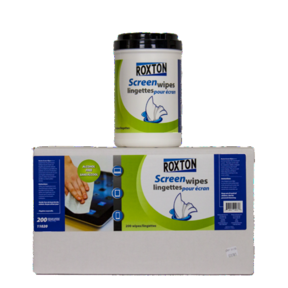 Roxton Screen Cleaning Wipes (6x200)