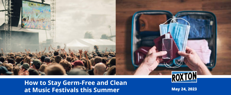 How to Stay Germ-Free and Clean at Music Festivals this Summer