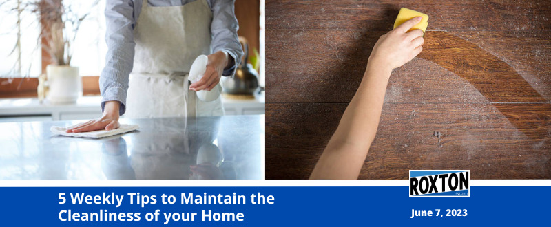 5 Weekly Tips to Maintain the Cleanliness of your Home